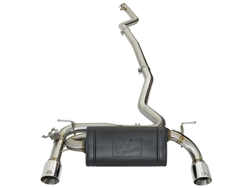 AFE 49-36334-P MACH Force-Xp 16-17 fits BMW 340i/340ix/ 3.0L 304 SS Cat-Back Ex