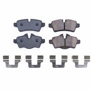 PowerStop 17 fits Mini Cooper Rear Z17 Evolution Ceramic Brake Pads w/Hardware