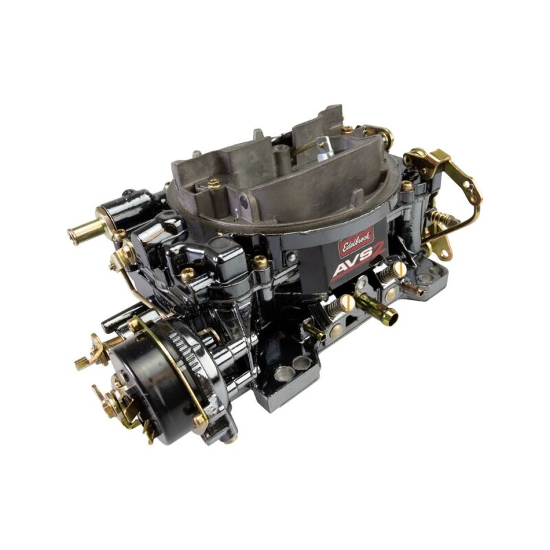 Edelbrock 1906-BP Carburetor AVS2 Series 650 CFM Electric Choke - Blk Plasma Finish