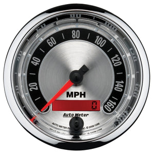 AutoMeter 1288 AutoMeter Gauge Speedometer 3-3/8in. 160MPH Elec. Programmable American Muscle
