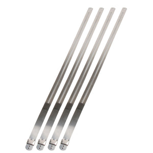 DEI  10212 Stainless Steel Positive Locking Tie 1/2in (12mm) x 14in - 4 per pack