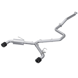 MBRP S47103CF fits Hyundai Elantra N 2.0L Turbo T304 5in OD CF Tips Exhaust