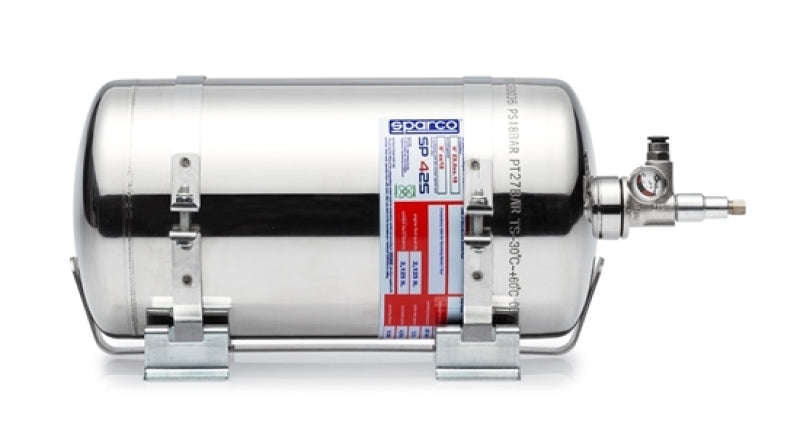 SPARCO 014772EXL 4.25 Liter Electric Steel Extinguisher System