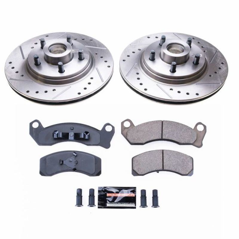 PowerStop K3089 fits Ford 84-86 Mustang Front Z23 Evolution Sport Brake Kit