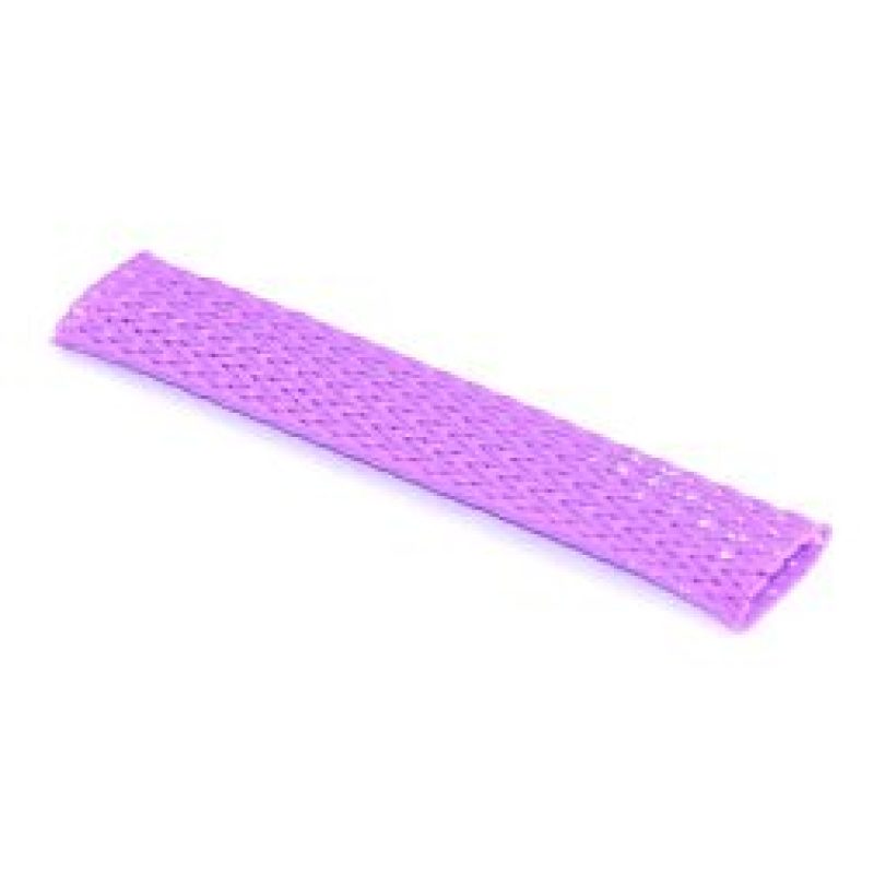 NAMZ NBFS-VI Braided Flex Sleeving 10ft. Section (3/8in. ID) - Violet