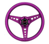 NRG RST-073-PP RST-073-PP All Aluminum Steering Wheel 330mm - Heart Cut Out-