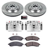 Power Stop KCOE1449 04-09 fits Cadillac SRX Front Autospecialty Kit w/Cals