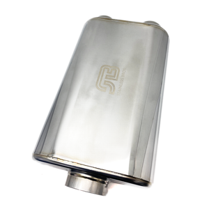 Stainless Bros 616-07623-0100 17in Overall Length 3in Oval SS304 Matte Finish Mu