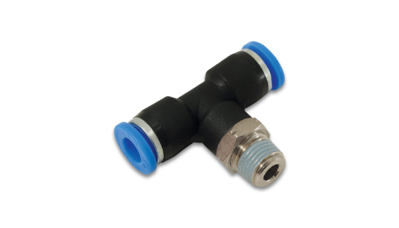 Vibrant 22631 ock Vacuum Male Tee Fitting Tube OD 3/16in Male Thread 1/8in NPT