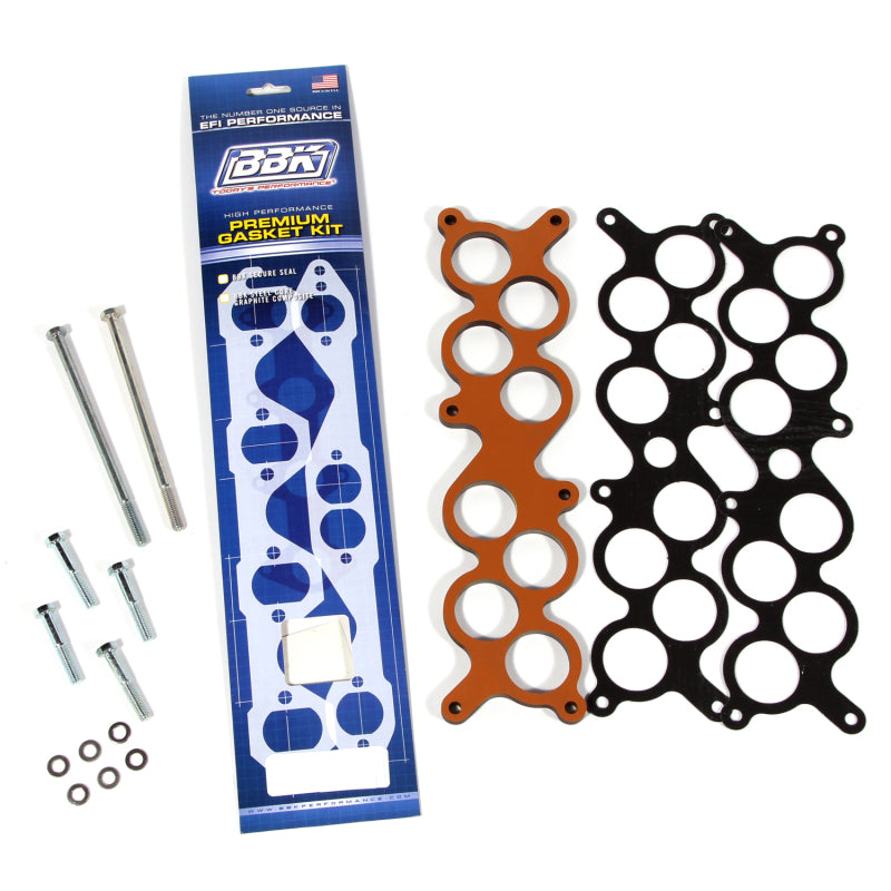 BBK  1506 Mustang 5.0 Phenolic Manifold Spacer Kit Ford GT40 fits Cobra 86-95 3/