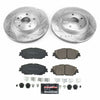 PowerStop K7895 2019 fits Toyota Avalon Front Z23 Evolution Sport Brake Kit