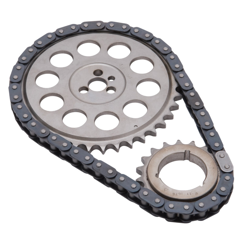 Edelbrock 7816 Timing Chain Performer Link 396-502 fits Chevrolet 96-Later Blocks w/ Cam Thrust Plate
