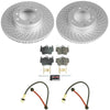 Power Stop 2005 Porsche 911 Front Z23 Coated Brake Kit