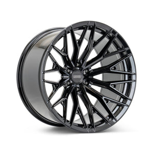 Vossen HFX-6 17x9 - 6x139.7 - ET0 - Super Deep Face - 106.1 - Gloss Black Wheel