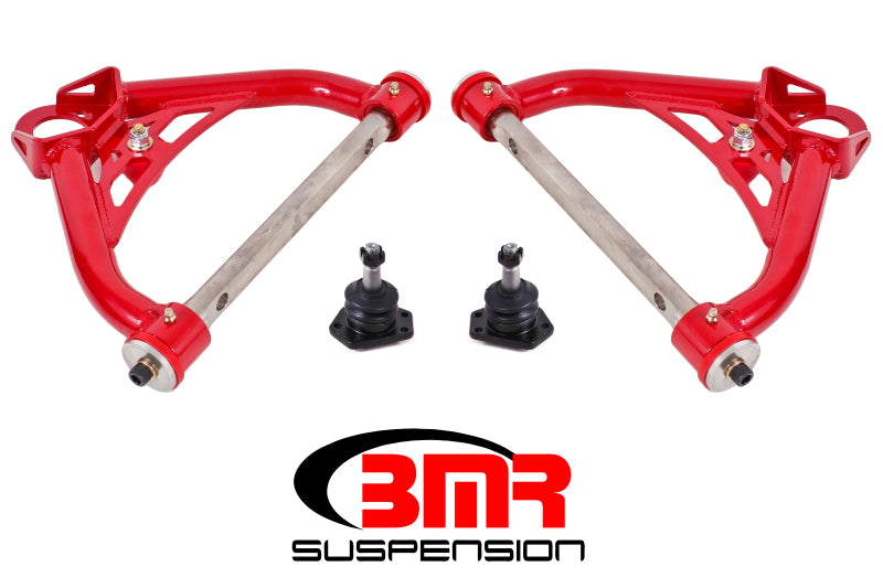 BMR AA015R 2nd Gen F-Body Non-Adj. Upper A-Arms (Polyurethane) - Red