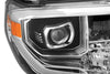 AlphaRex 880778 fits Toyota 14-18 Tundra PRO-Series Projector Headlights Chrome w/ Sequential Signal and DRL