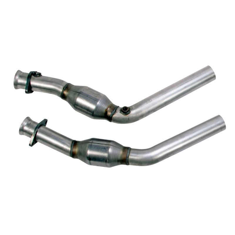 BBK  1814 Mustang 3.7 V6 High Flow X Pipe With Catalytic Converters - 2-1/2