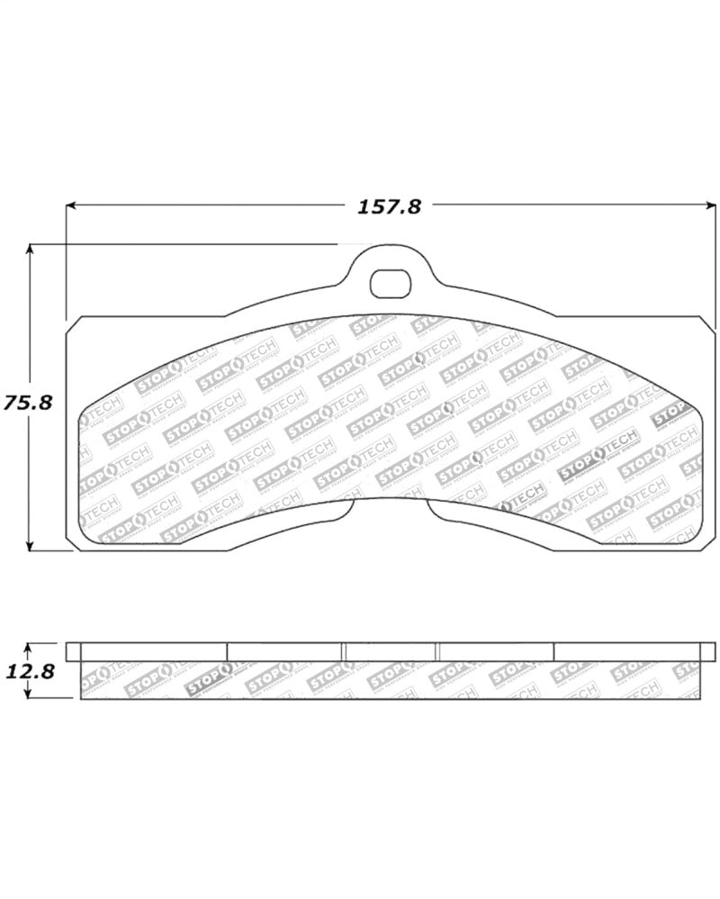 Stoptech 308.0008 Street Touring Brake Pads