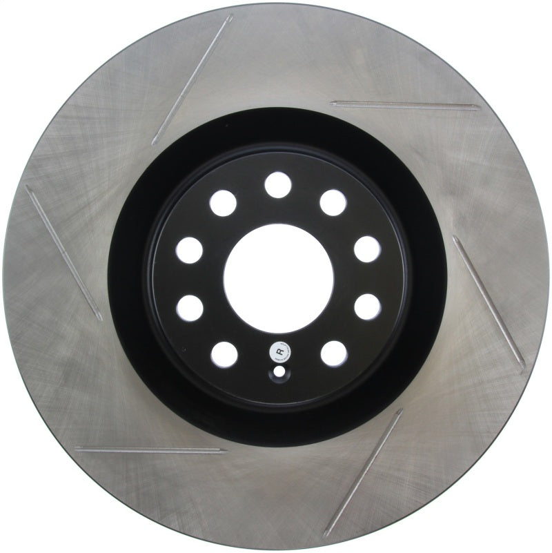 Stoptech 126.33112SR Power Slot 09 fits VW CC (Passat CC) / 06-09 Passat Front Right Slotted Rotor