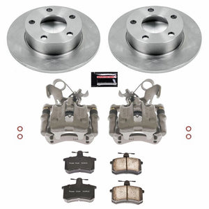 PowerStop fits Audi 96-01 A4 Quattro Rear Autospecialty Brake Kit w/Calipers