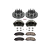 Power Stop KCOE5585 07 fits Ford F-350 Super Duty Front Autospecialty Kit w/Cals