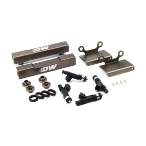 DeatschWerks 6-101-1000 fits Subaru STI/LGT Side Feed to Top Feed Fuel Rail Con