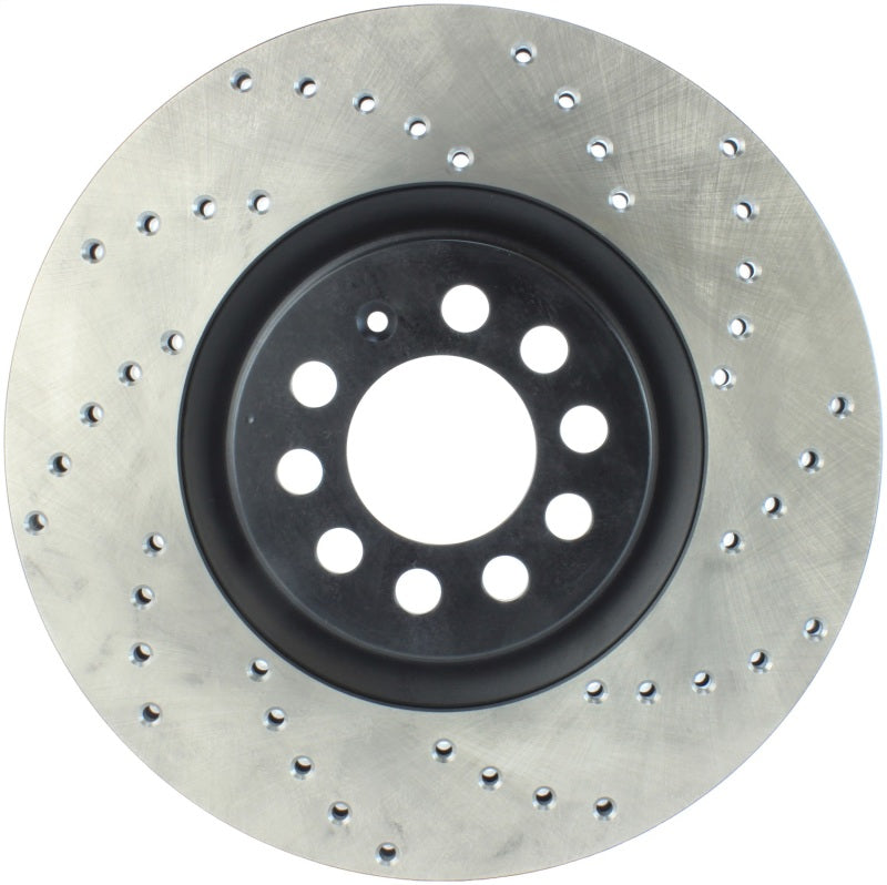 Stoptech 128.33062L 00-06 Audi TT Left Front Drilled Rotor