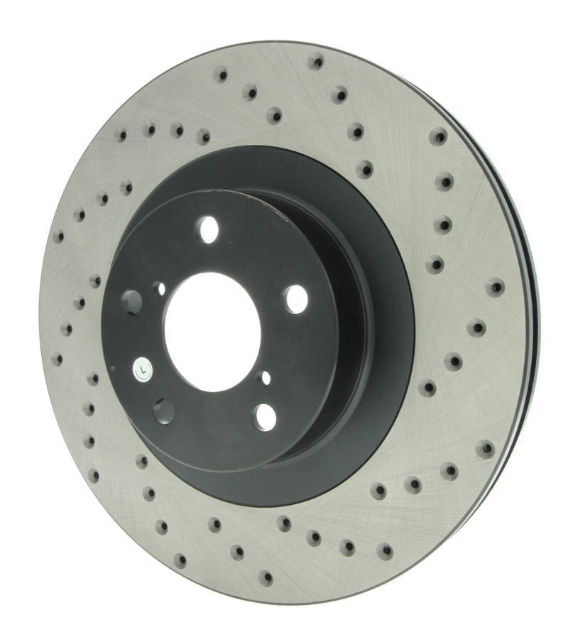 Stoptech 128.47018L 02-10 WRX Drilled Left Front Rotor