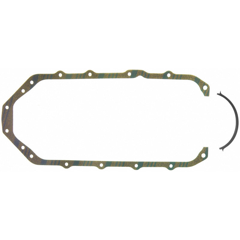 Fel-Pro OS30512C fits Chevrolet S10 OS 30512 C Engine Oil Pan Gasket Set Blue Stripe cork-rubber