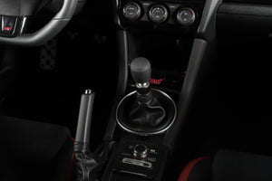 GrimmSpeed 380002 Stubby Shift Knob Stainless Steel Black - M12x1.25