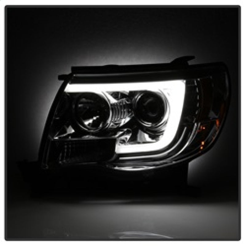 Spyder 5084668 fits Toyota 05-11 Tacoma Projector Headlights - Light Bar DRL -