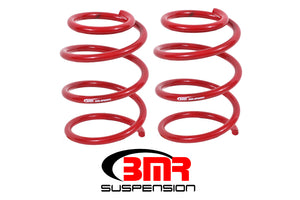 BMR SP066R S197 fits Mustang GT Front Handling Version Lowering Springs - Red