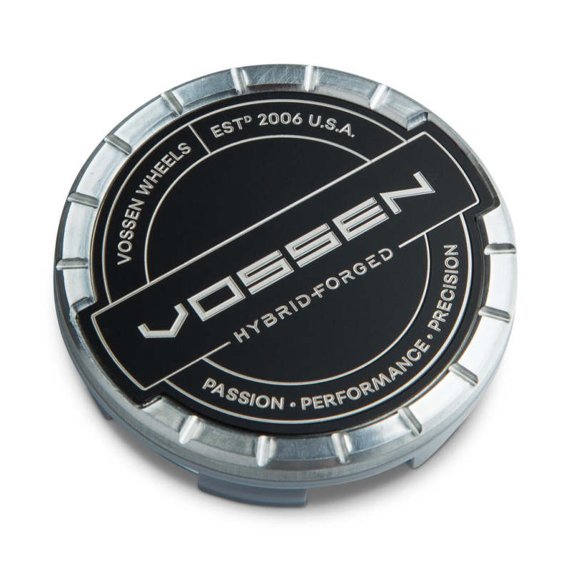 Vossen CAP-BSC-LG-HF-CR Billet Sport Cap - Large - Hybrid Forged - Gloss Clear