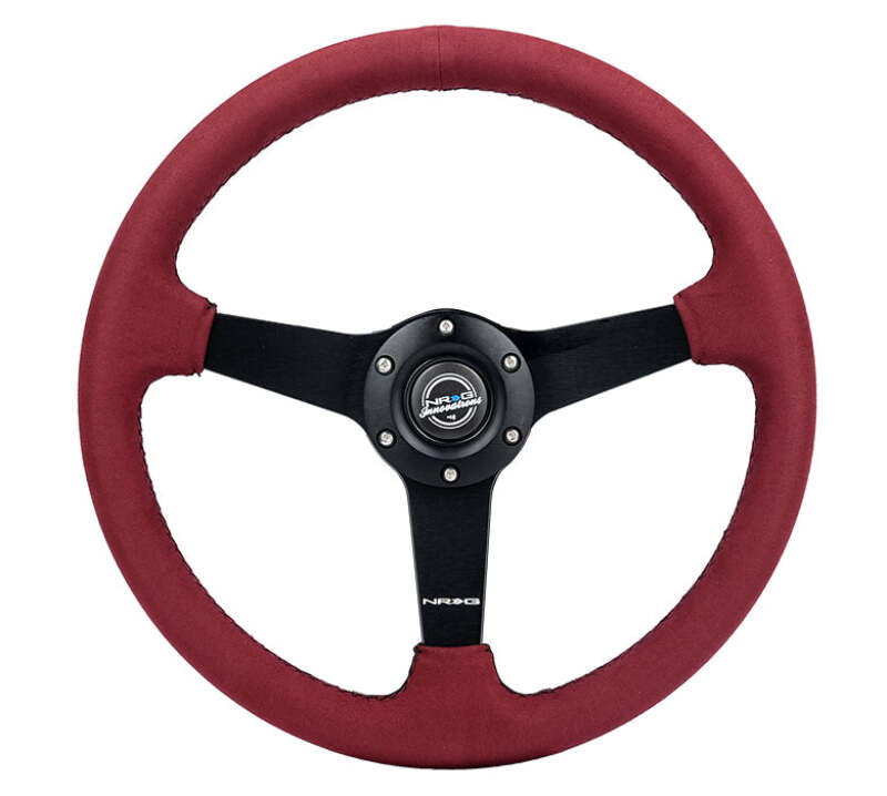 NRG RST-037MB-BUA RST-037MB-BUA Sport Wheel 3 Solid Spokes - 1.5in Deep -