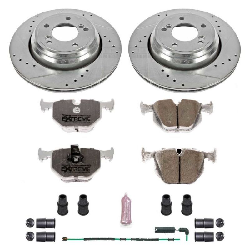 PowerStop K5732-26 01-06 fits BMW M3 Rear Z26 Street Warrior Brake Kit