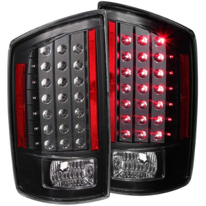ANZO 311123 2006-2008 fits Dodge Ram 1500 LED Taillights Black