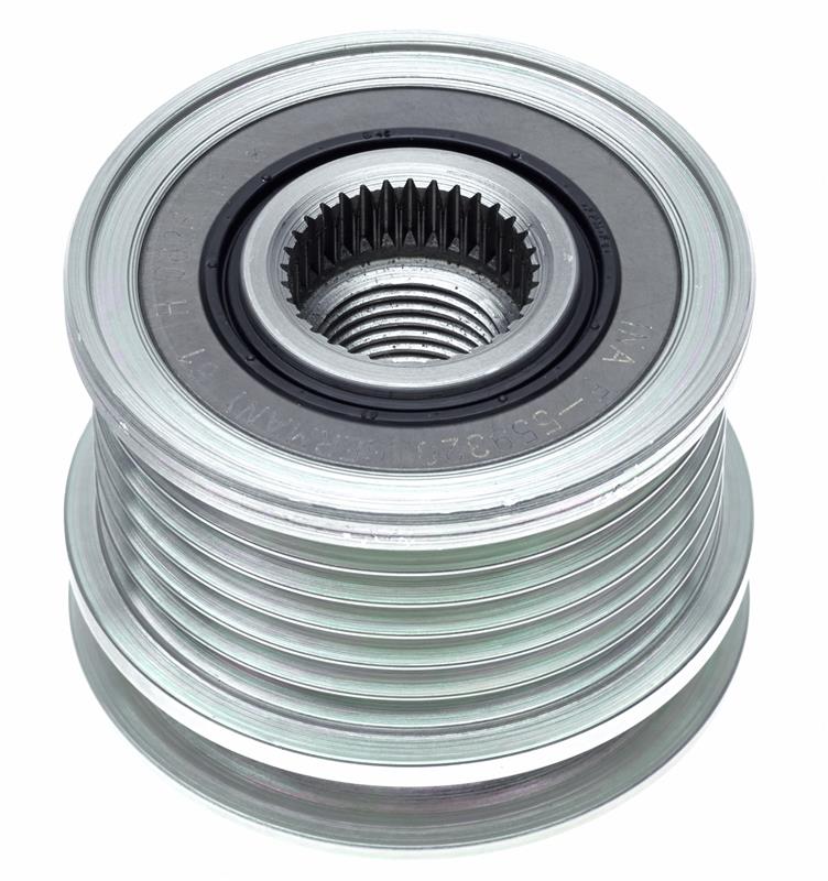 Gates 37057P 04-06 fits Dodge Sprinter 5-Cyl. 2.7L Diesel Alt. Decoupler Pull