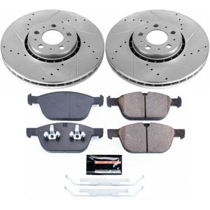 PowerStop K5707 fits Volvo 03-14 XC90 Front Z23 Evolution Sport Brake Kit