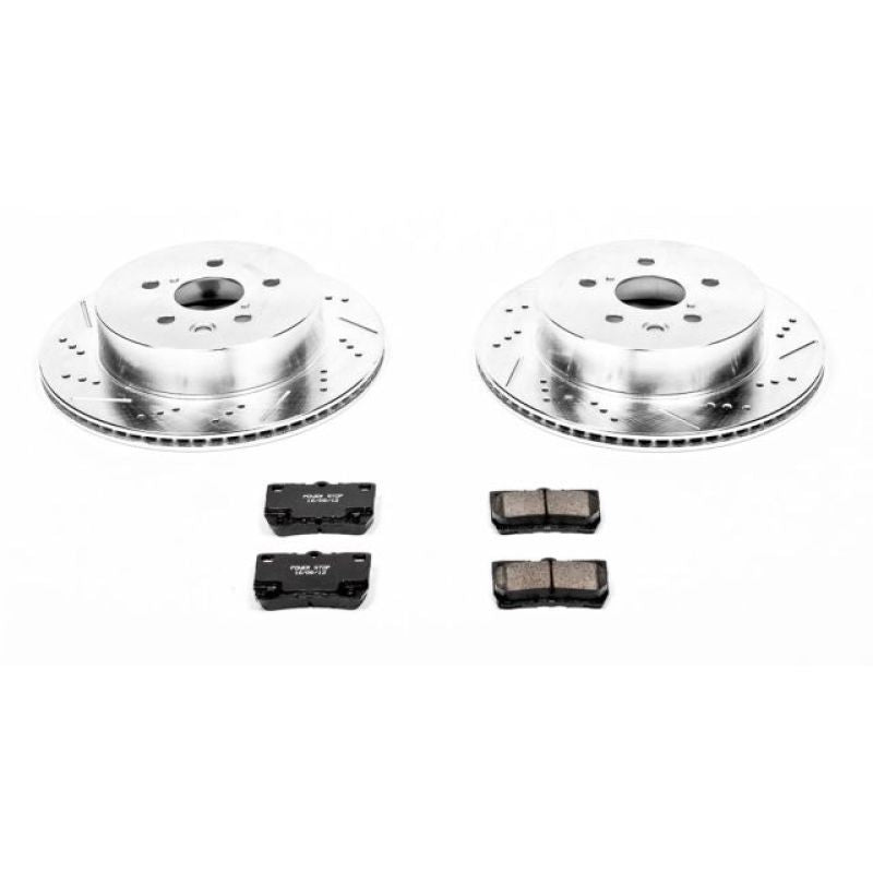 PowerStop K2977 2006 fits Lexus GS300 Rear Z23 Evolution Sport Brake Kit