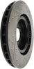 Stoptech 127.42076R Slotted & Drilled Sport Brake Rotor