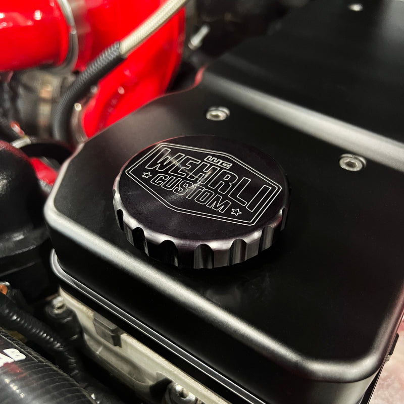 Wehrli 06-18 Cummins 5.9L/6.7L WCFab X D&J Precision Billet Valve Cover - Deore Gold