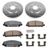 PowerStop K2961-36 08-10 fits Infiniti QX56 Front Z36 Truck & Tow Brake Kit