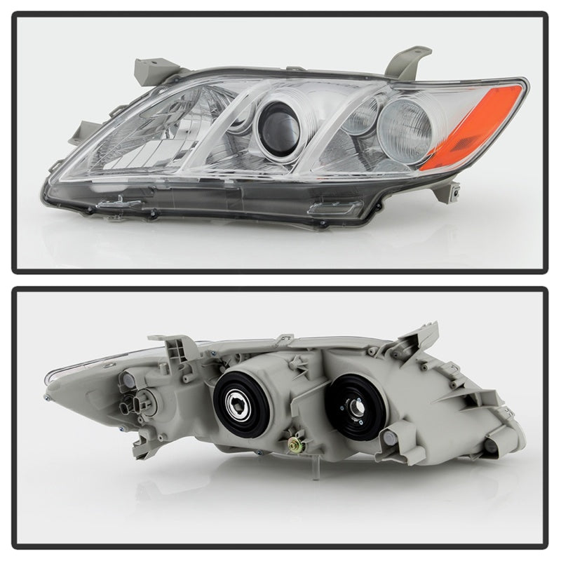 xTune 9943201 07-09 fits Toyota Camry (Excl Hybrid) Driver Side Headlight - OEM