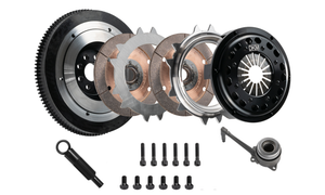 DKM Clutch MR-034-141 fits VW Beetle/Golf/Jetta/Passat 2.0L TDI Twin Disc MR Clutch w/Flywheel (650 ft/lbs Torque)