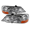 9029523 Xtune fits Acura 02-20 Tl 2003 Hid Model Only OEM Style Headlights Chr