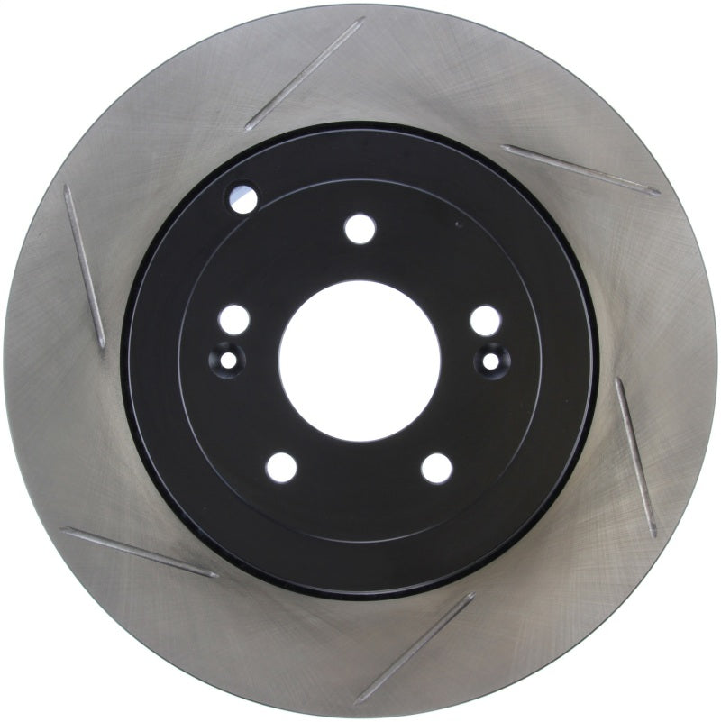 Stoptech 126.51035SR Power Slot 10 fits Hyundai Genesis Coupe Track Rear Right Slotted Rotor
