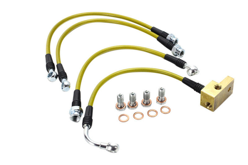 ISR Performance IS-MA-1100 Brake Line Kit - fits Mazda 89-05 Miata (Standard Suspension 4 Line Kit)