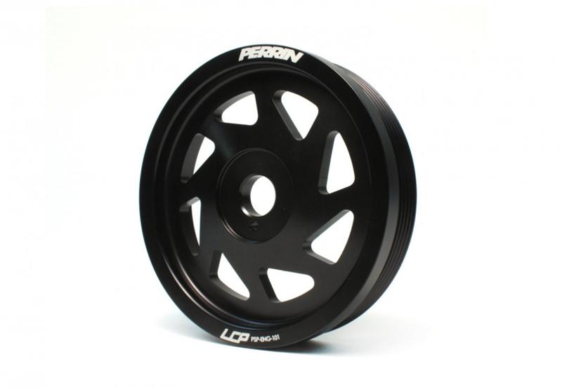 Perrin Performance PSP-ENG-101BK PERRIN fits Subaru Lightened Crank Pulley Black