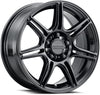 Raceline 148B-88089+40 148B Apex 18x8in / 5X100 / 5X114.3 BP / 40mm Offset / 72.62mm Bore - Gloss Black
