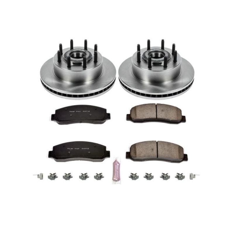Power Stop KOE5585 07 fits Ford F-350 Super Duty Front Autospecialty Brake Kit
